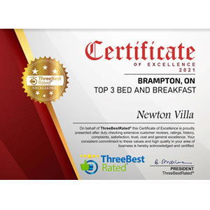 Three best rated 2021 certificate